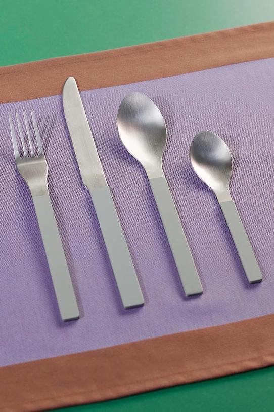 HAY komplet sztućców MVS 4 x 23,5 cm 4 elementy AD872.A908.AB80 zielony AA00