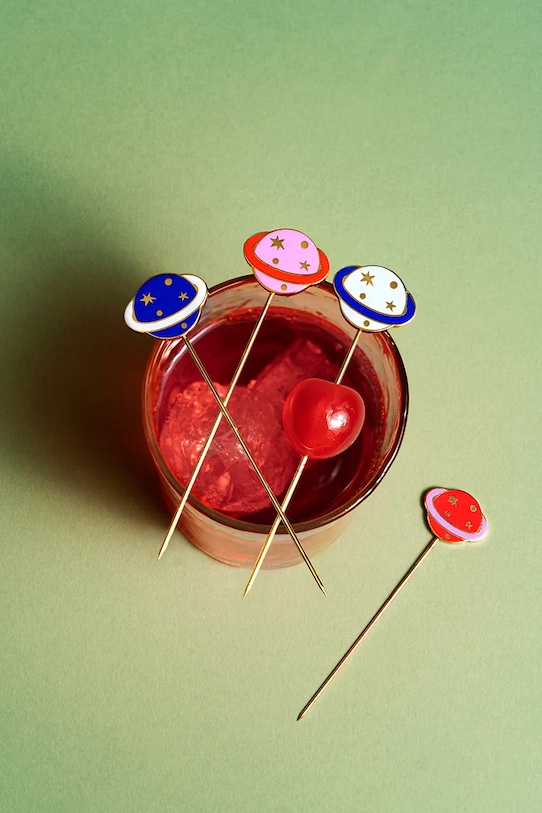 Octaevo mieszadełka do koktajli Cosmos 11,5 x 2 cm 4-pack OCCPCO.25 multicolor AA00