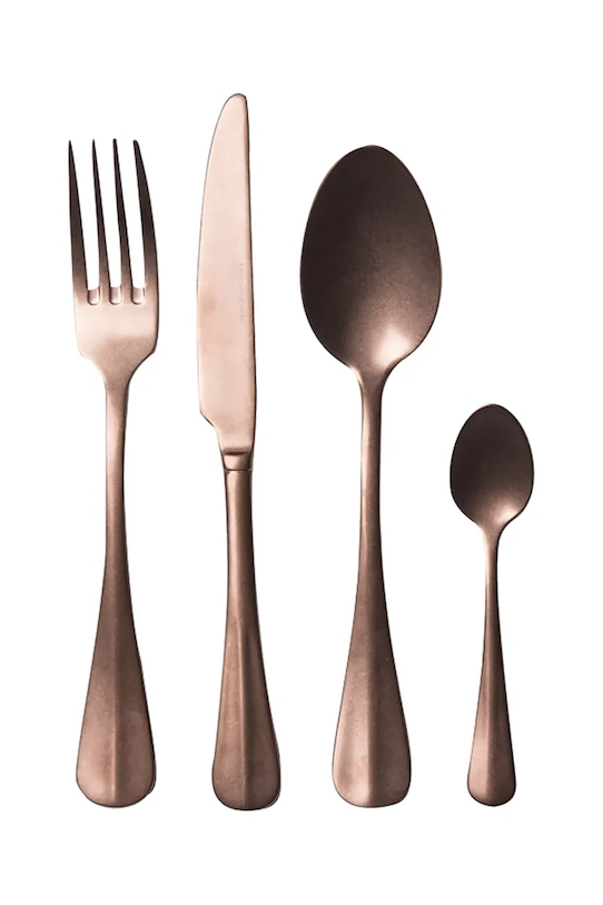 Au Maison komplet sztućców ze stali nierdzewnej brązowy 921.536.553.599