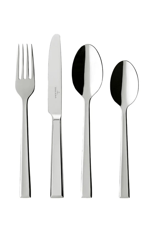 Villeroy & Boch komplet sztućców ze stali nierdzewnej srebrny 12.6350.9037