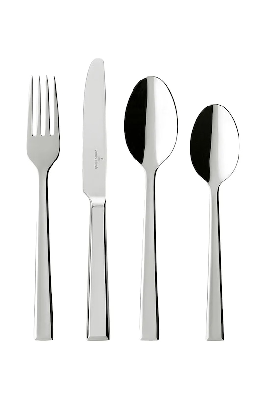 Villeroy & Boch komplet sztućców ze stali nierdzewnej srebrny 12.6350.9037