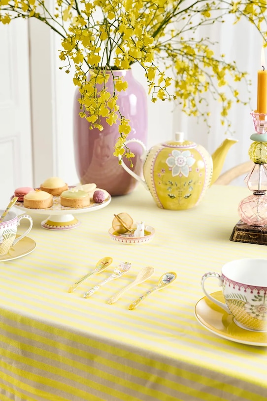 Pip Studio set žličica od porculana 13 cm zlatna 51060029