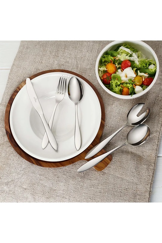 Villeroy & Boch komplet sztućców ze stali nierdzewnej 12.6373.9081 srebrny AA00