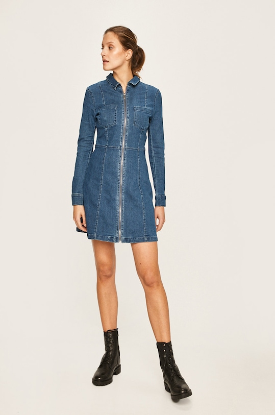 Noisy May - rochie din denim 27011028 albastru AA00
