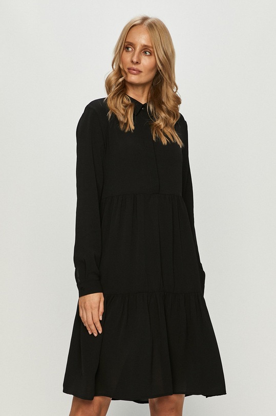 Jacqueline de Yong - Šaty s elastanom čierna 15212412