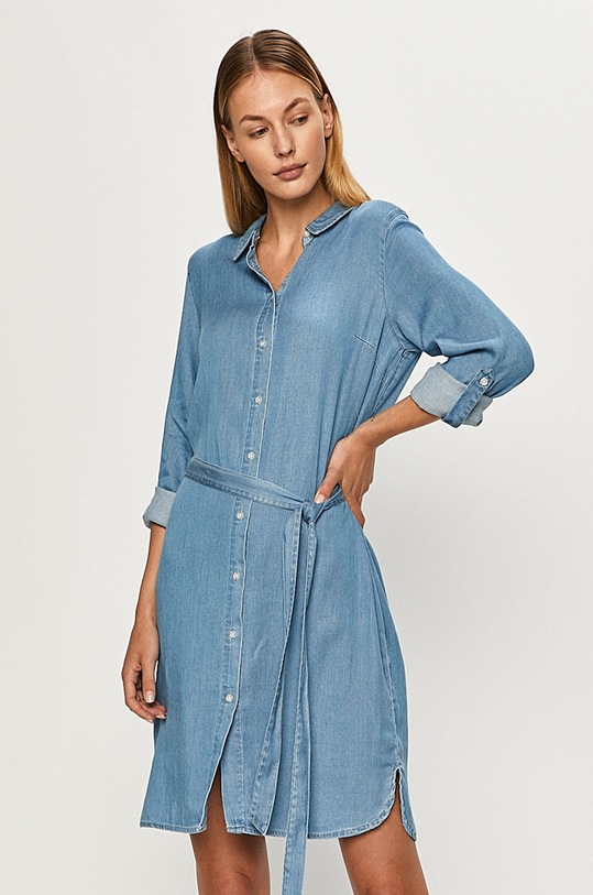 Vila - Плаття casual блакитний 14054674