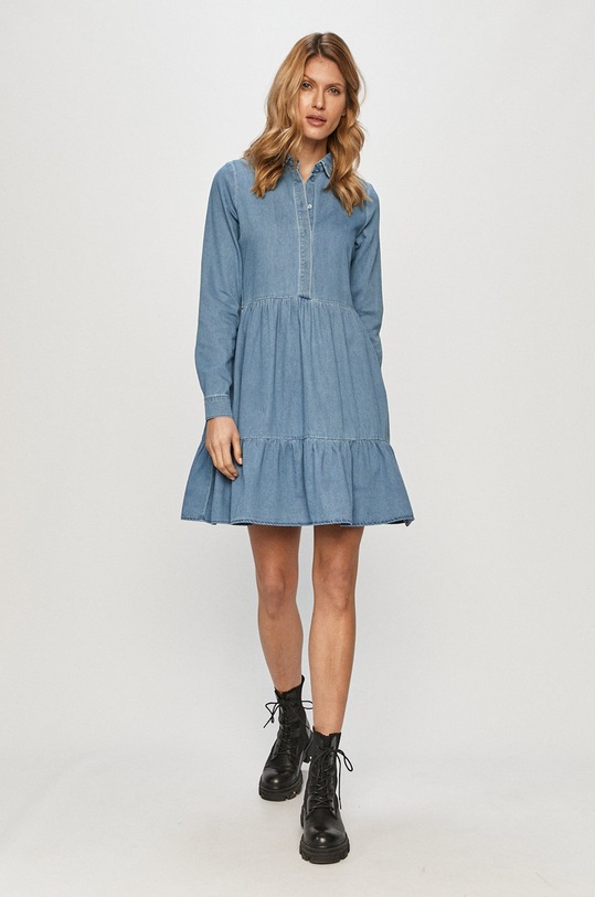 Vero Moda - rochie din denim 10240454 albastru AA00