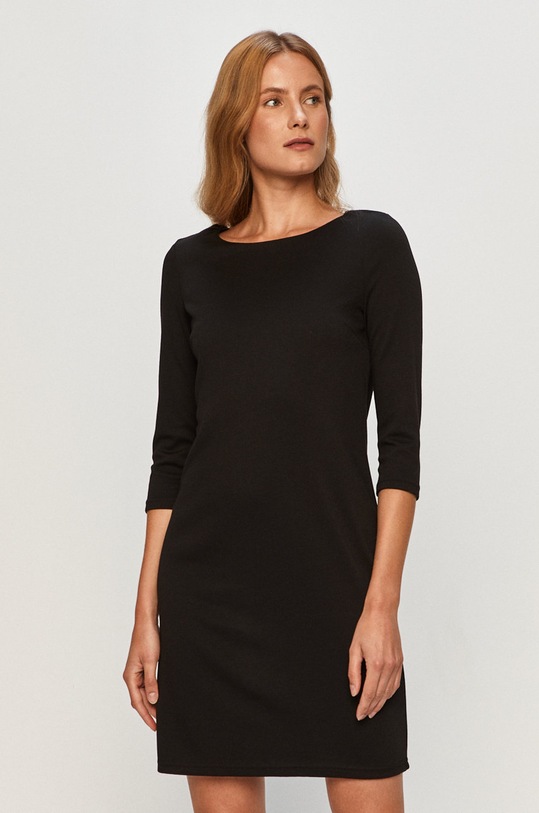 Vila - Sukienka trzy czwarte czarny 14033863