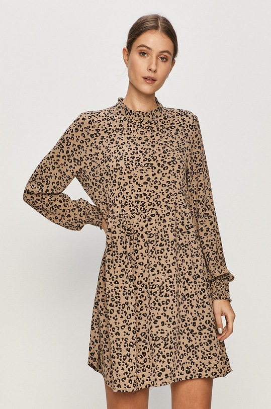 Jacqueline de Yong - Sukienka casual beżowy 15223914