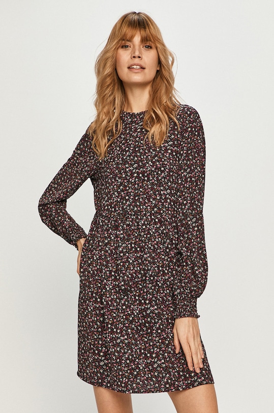 Jacqueline de Yong - Šaty jemný vzor čierna 15223914