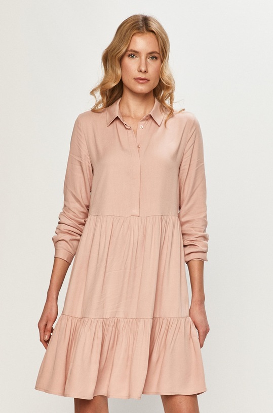Vila - Sukienka casual różowy 14063257