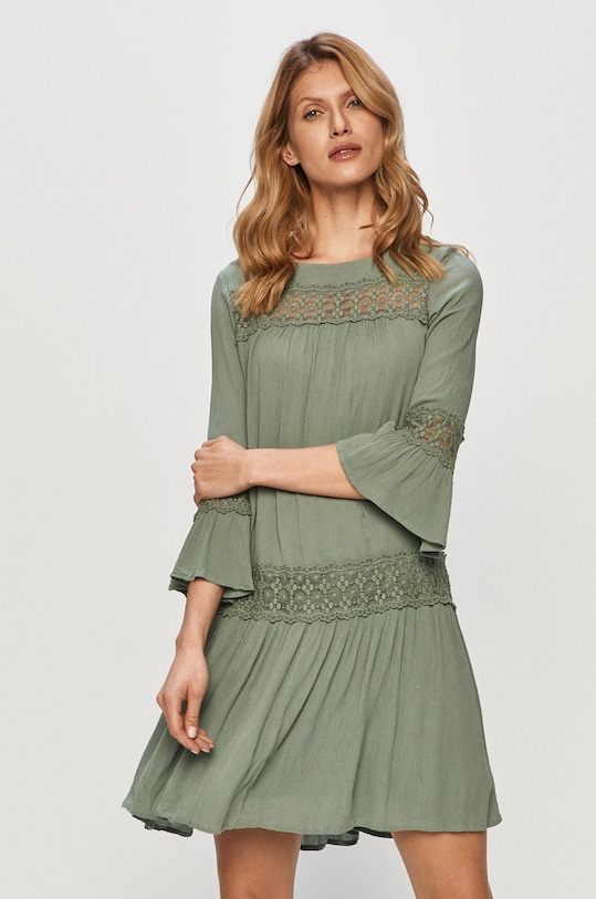 Only - Rochie mini verde 15142157