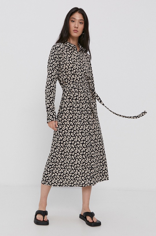 Jacqueline de Yong Sukienka wzorzyste czarny 15223912