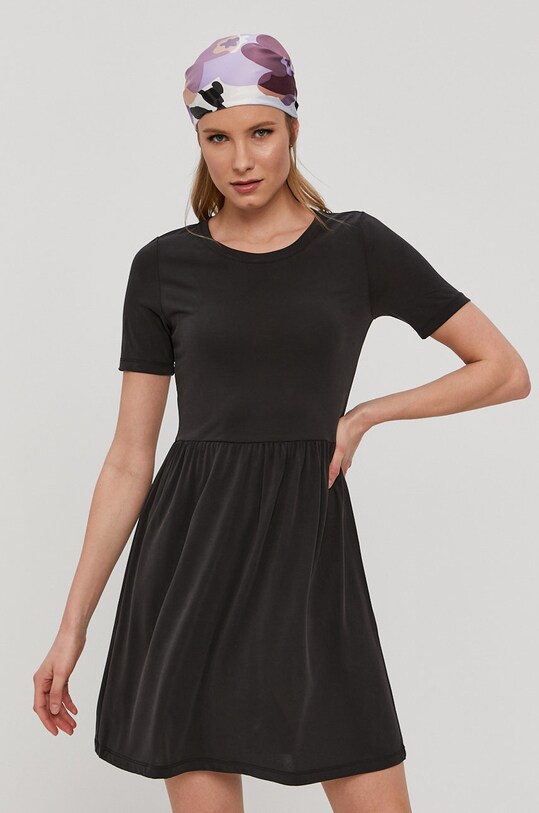 Pieces Rochie mini gri 17099884