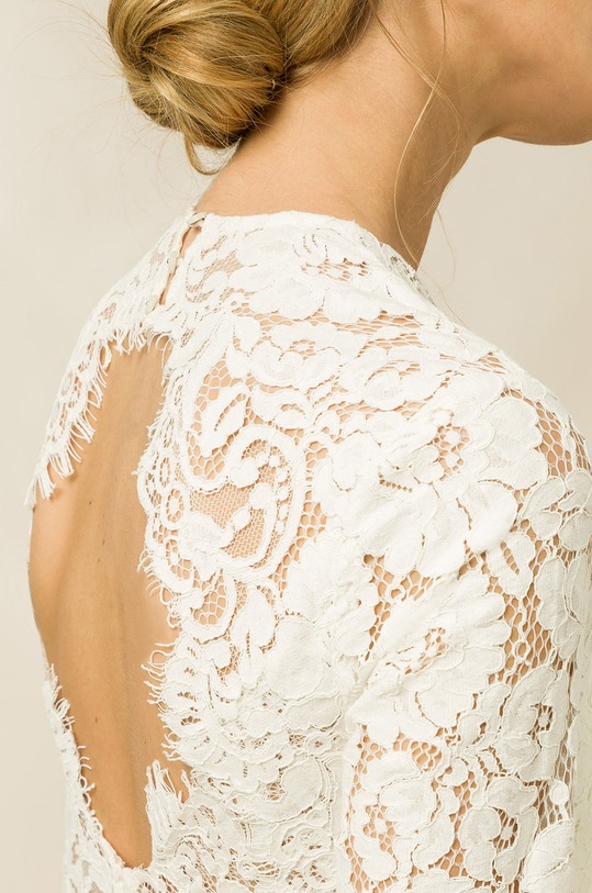 Ivy Oak Sukienka I114218T772 biały AA00