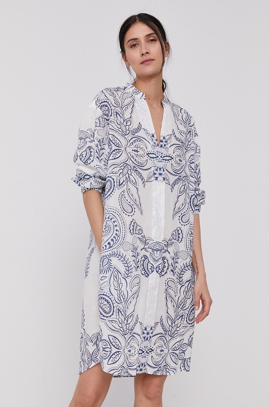 Marc O'Polo Sukienka M04149121195 biały AA00