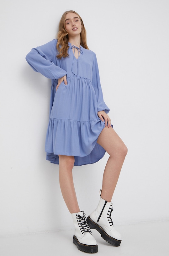 Šaty Vila látka modrá 14067280.EnglishMan