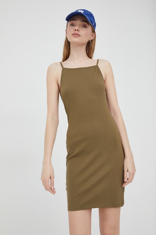 Noisy May sukienka 27020375.BurntOlive zielony AA00