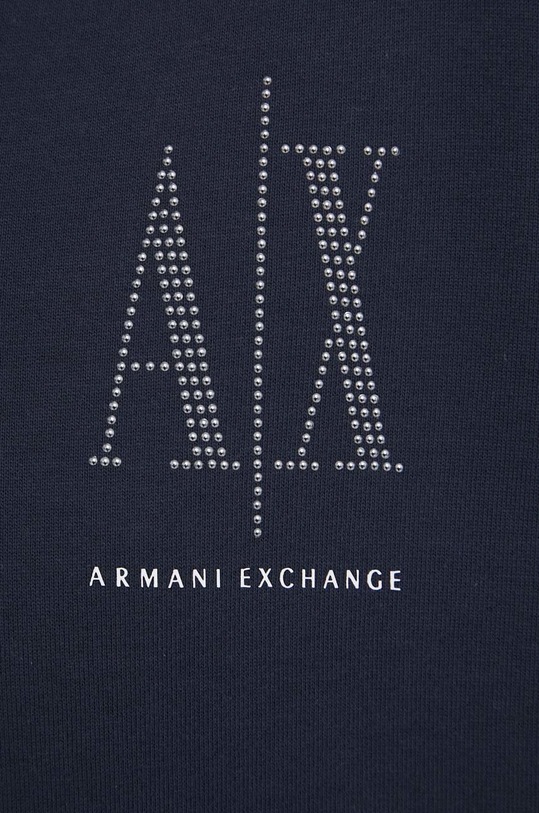 Armani Exchange rochie din bumbac 8NYADY.YJ68Z.NOS bleumarin