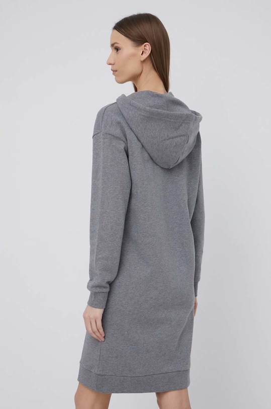 Odzież Armani Exchange sukienka bawełniana 8NYADY.YJ68Z.NOS 8NYADY.YJ68Z.NOS szary