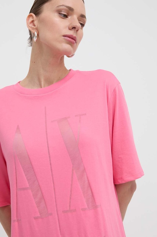 Armani Exchange vestito rosa 8NYAHX.YJ8XZ.NOS