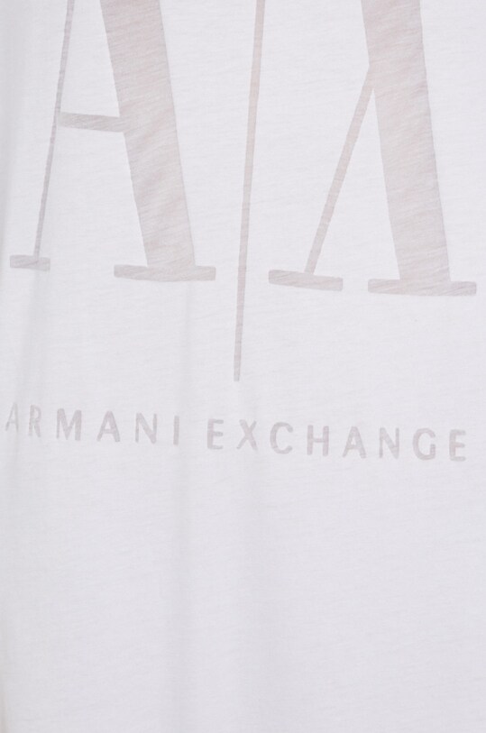 Šaty Armani Exchange 8NYAHX.YJ8XZ.NOS biela