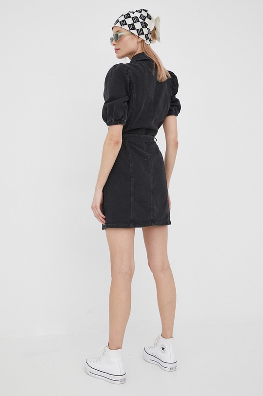 Odzież Only sukienka jeansowa 15228105.WashedBlac czarny