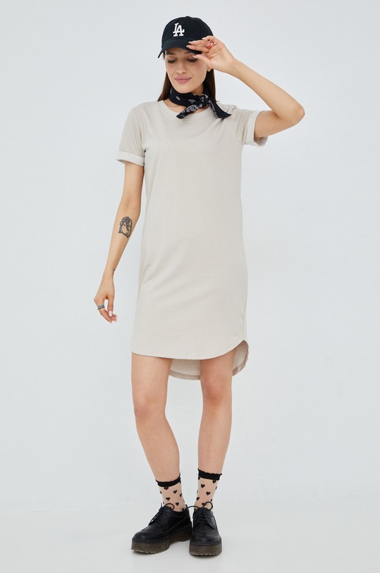 Šaty JDY pletenina béžová 15174793.ChateauGra