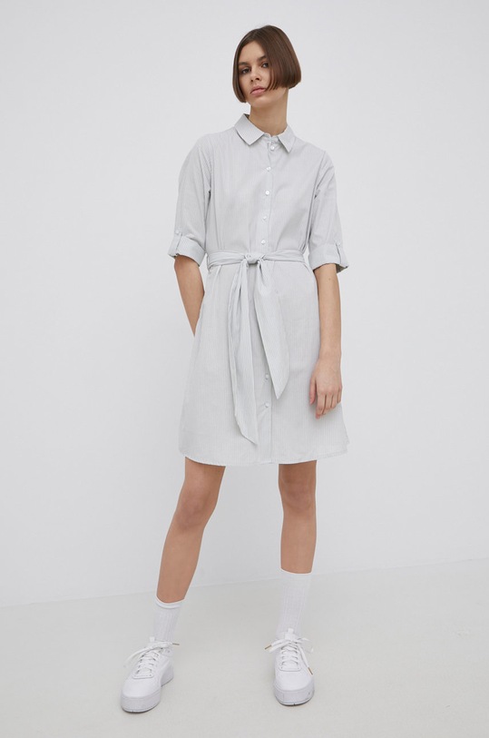 JDY sukienka bawełniana 15203511.MineralGra szary AA00