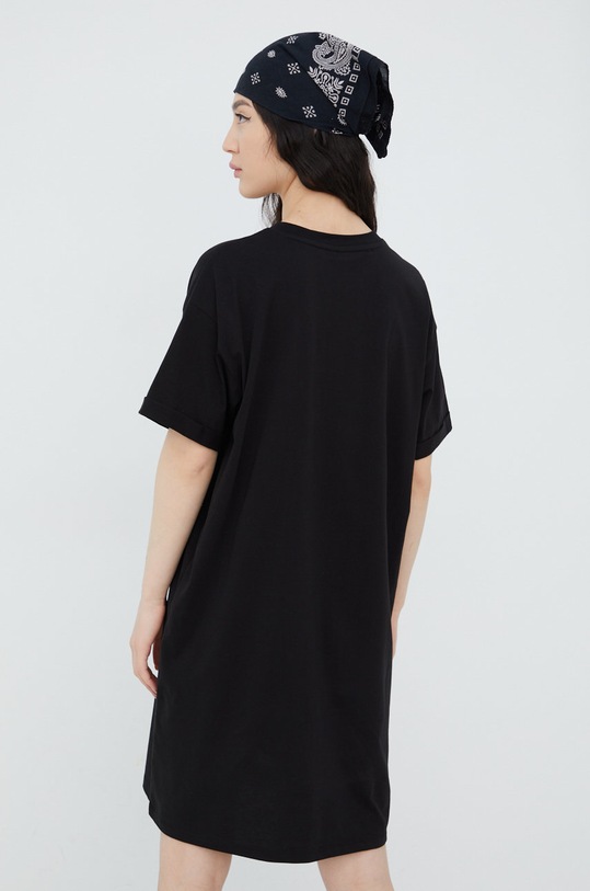 Oblečení Bavlněné šaty Pieces 17114389.Black černá