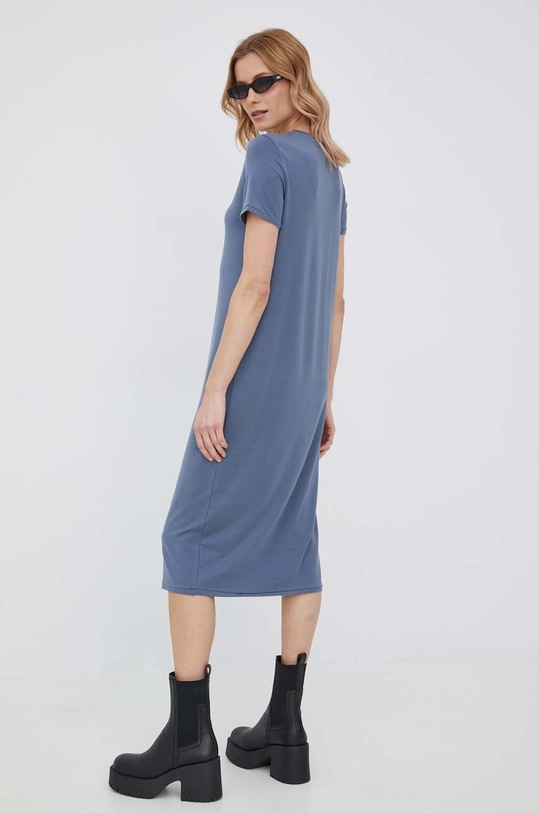 Vero Moda sukienka z elastanem niebieski 10210479.ChinaBlue