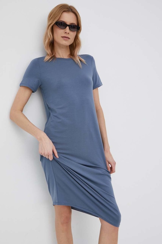 Odzież Vero Moda sukienka 10210479.ChinaBlue niebieski