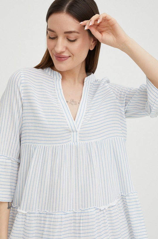Vero Moda sukienka bawełniana biały 10225791.SnowWhit2