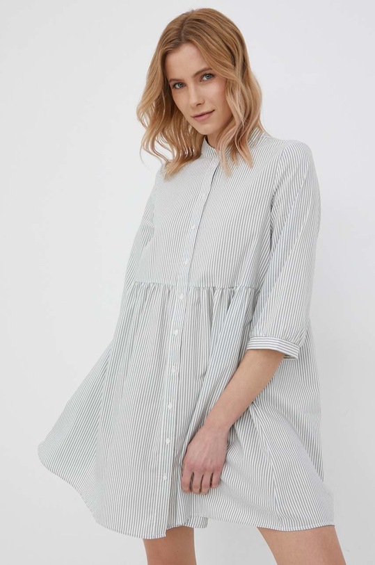 Šaty Vero Moda pásiky tyrkysová 10248640.LaurelWrea