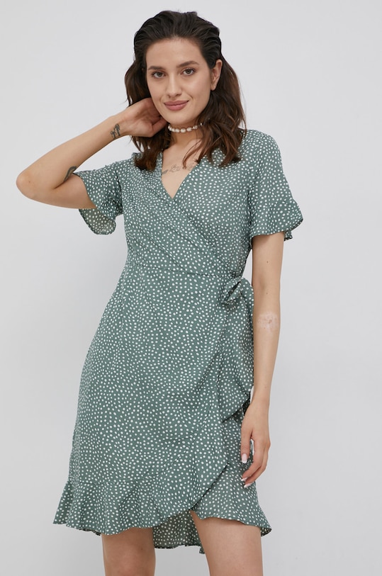 Šaty Vero Moda mini tyrkysová 10252951.LaurelWrea