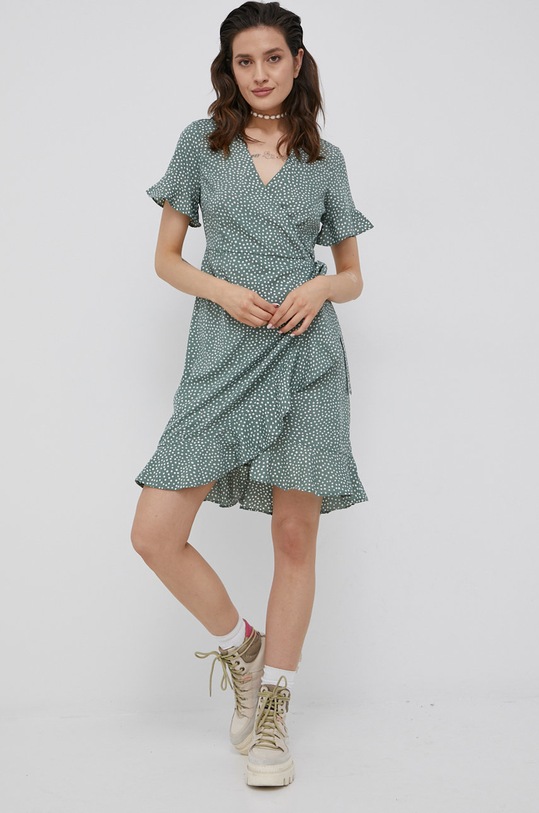Šaty Vero Moda 10252951.LaurelWrea tyrkysová AA00