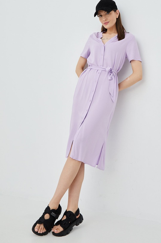 Šaty Vero Moda fialová 10258464.Lavendula