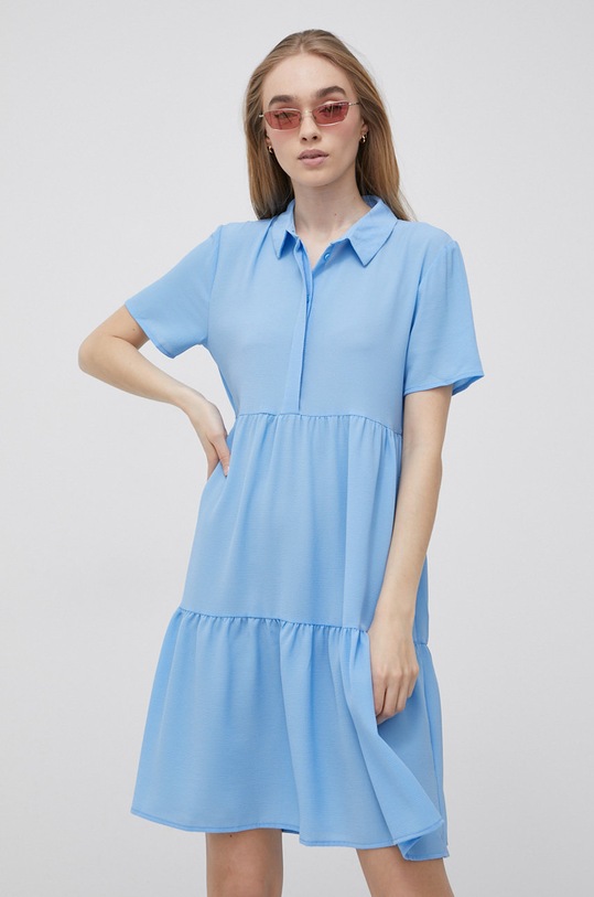 JDY sukienka z elastanem niebieski 15240515.LittleBoyB