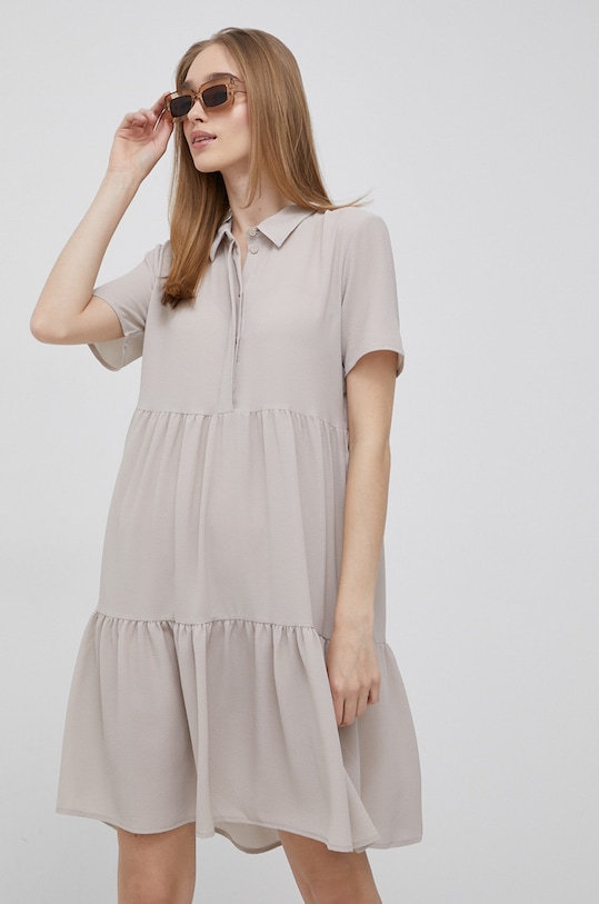 Šaty JDY látka béžová 15240515.ChateauGra