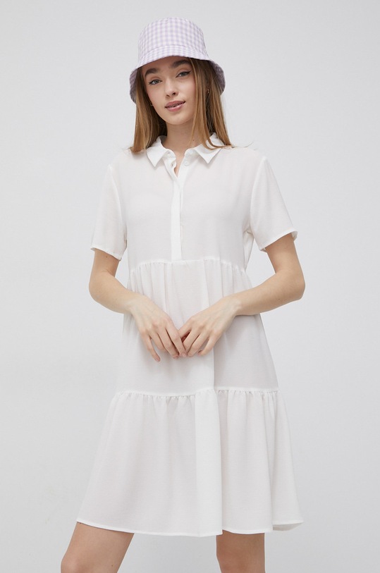 JDY sukienka 15240515.CloudDance biały AA00