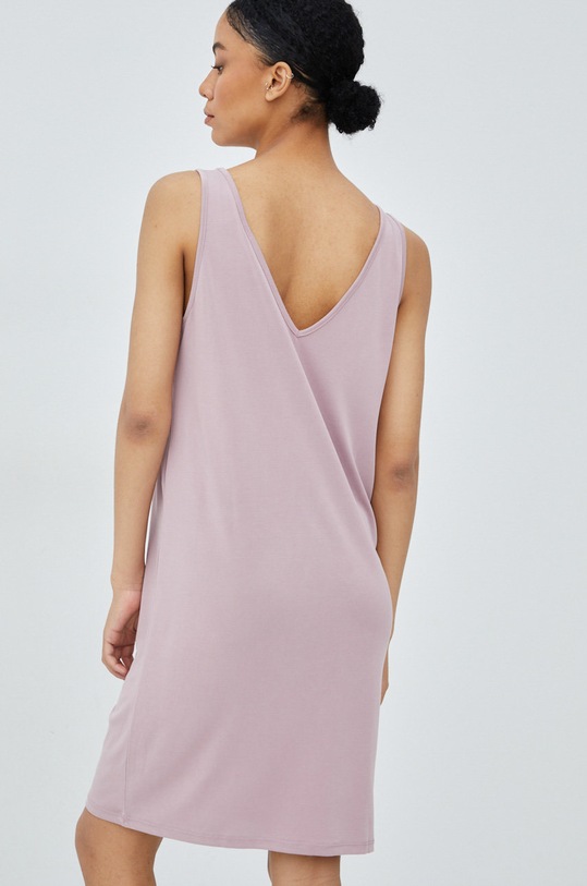Odzież Vero Moda sukienka 10265015.Elderberry fioletowy