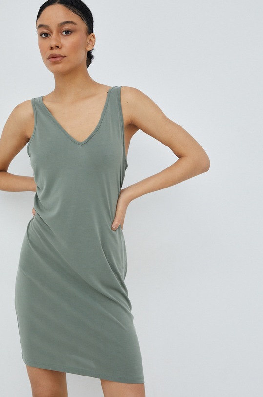 Vero Moda sukienka turkusowy 10265015.LaurelWrea
