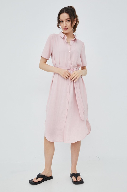 Šaty JDY midi růžová 15261870.BleachedMa