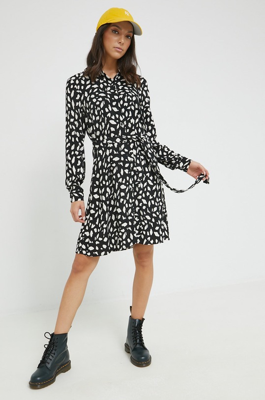 Vila sukienka 14067410.Black2 czarny AA00