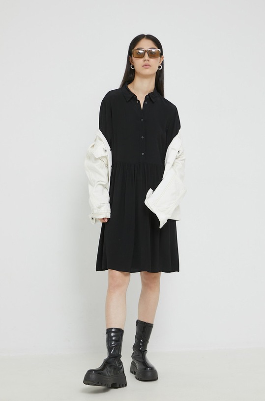 Платье Vila casual чёрный 14074840.Black