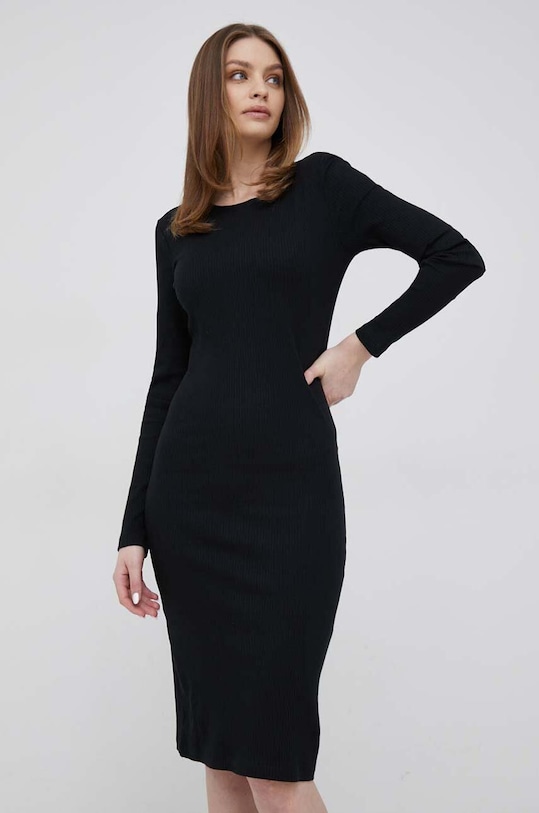 Vero Moda sukienka z elastanem czarny 10270478.Black