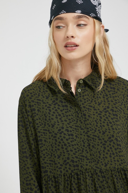 JDY sukienka zielony 15221987.ForestNigh