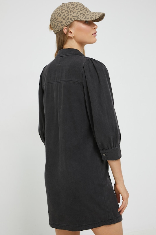 Ruházat Only pamut ruha 15227104.WashedBlac fekete
