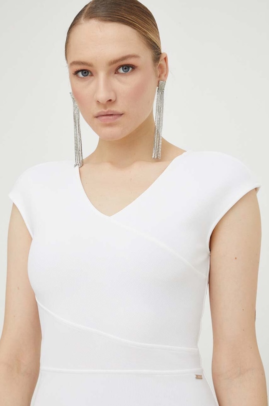 Šaty Armani Exchange béžová 8NYA95.YJ83Z.NOS