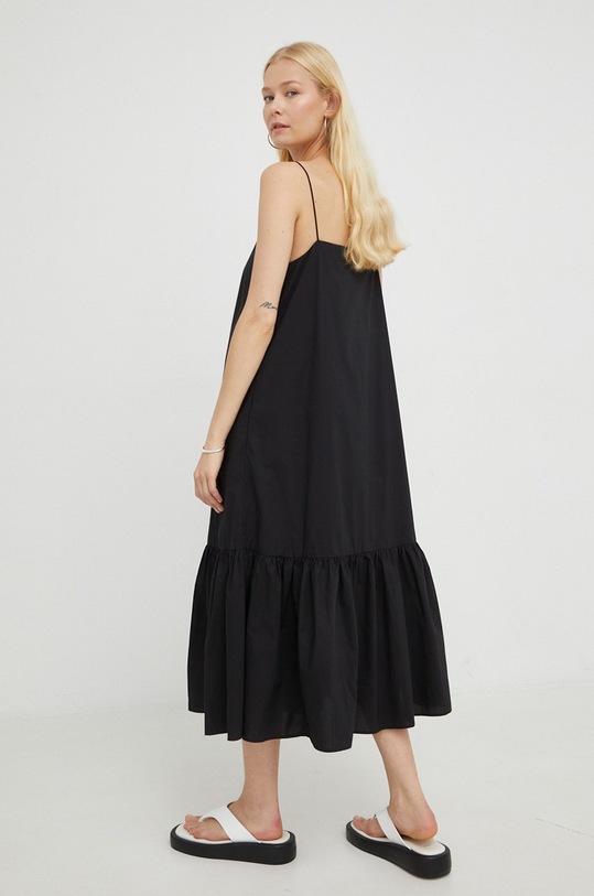 Marc O'Polo sukienka bawełniana M06133921015 czarny AA00